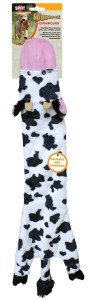 Ethical Pets Skinneeez Crinklers Cow Dog Toy Large