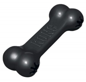 KONG Extreme Goodie Bone Dog Toy Medium Black