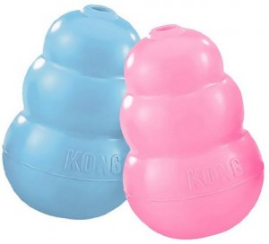 KONG Puppy KONG Toy Small Blue Or Pink