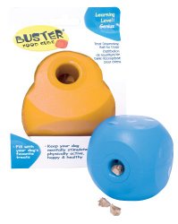 OurPets Buster Food Cube Interactive Dog Toy, Large (Colors Vary)