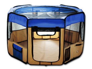 ESK Collection Pet Puppy Dog Playpen Blue