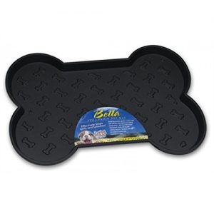 Loving Pets Bella Spill Proof Black Mat Large