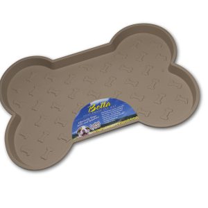 Loving Pets Bella Spill-Proof Mat Tan Small